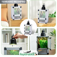 Cargar imagen en el visor de la galería, ReptilHábitat MeshPro - Silver