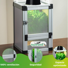 Cargar imagen en el visor de la galería, ReptilHábitat MeshPro - Silver