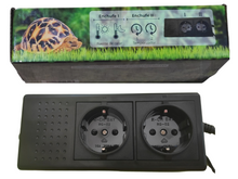 Cargar imagen en el visor de la galería, Controlador para terrarios inteligente: Temperatura diurna, nocturna e iluminación