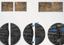 Cargar imagen en el visor de la galería, Fondo Rocoso PRO - ROCA Marrón- Varios tamaños