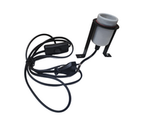 Cargar imagen en el visor de la galería, Portalámparas fijo soporte metálico