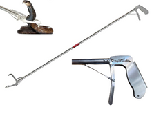 Cargar imagen en el visor de la galería, Pinza plegable para manipular serpientes - ReptilHábitat