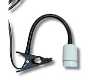 Cargar imagen en el visor de la galería, Portalámparas de pinza con regulador - ReptilHábitat