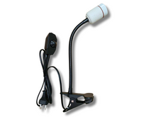 Cargar imagen en el visor de la galería, Portalámparas de pinza con regulador - ReptilHábitat