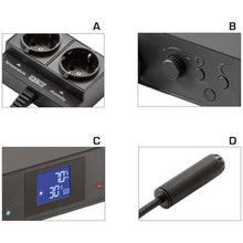 Cargar imagen en el visor de la galería, TERMOSTATO (600W) E HIGRÓMETRO (100W) PROGRAMABLE EXO TERRA (7427838148822)