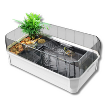 Cargar imagen en el visor de la galería, Tortuguera para Tortugas – Hábitat Seguro, Ventilado y Fácil de Mantener
