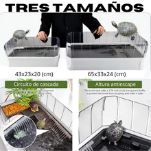 Cargar imagen en el visor de la galería, Tortuguera para Tortugas – Hábitat Seguro, Ventilado y Fácil de Mantener
