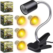 Cargar imagen en el visor de la galería, Kit 4 bombillas UVB 3.0 25W y 50W + Portalámparas
