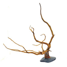 Cargar imagen en el visor de la galería, Rama natural con base de piedra
